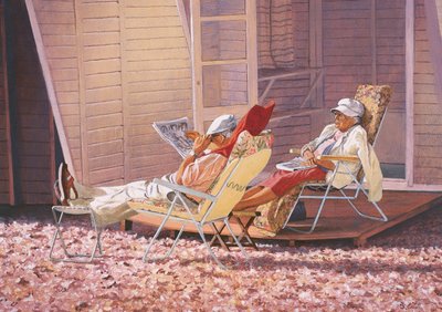 Evening Rest by Simon Cook